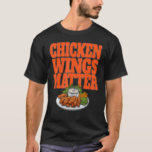 Anti Cuomo Chicken Wings Matter Buffalo Wings Foot T-Shirt