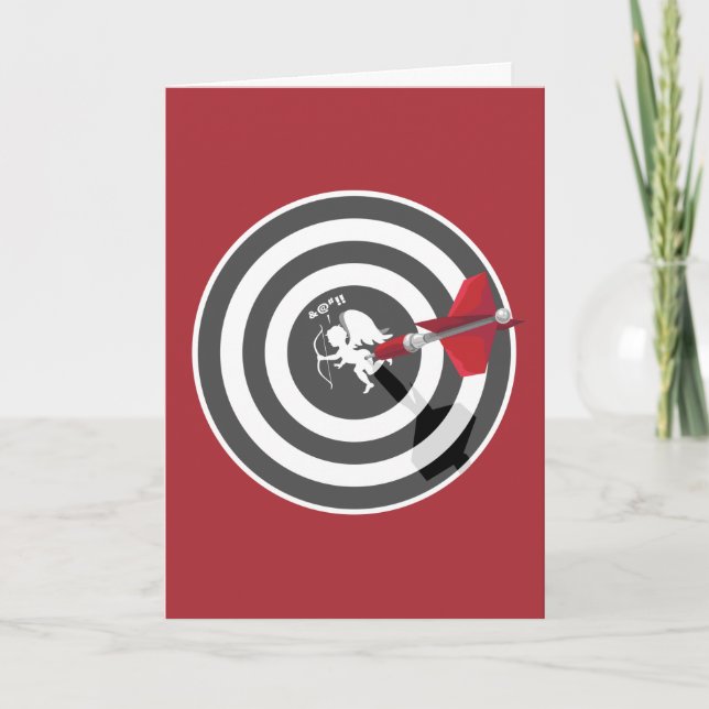 Anti Cupid Holiday Card (Front)