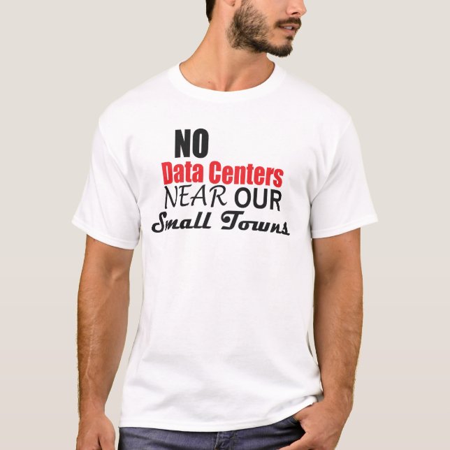 Anti Data Centre T-shirt (Front)