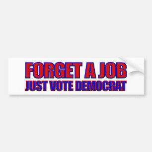 Anti-Democrat 2016 Elections Anti Hillary Bumper Sticker