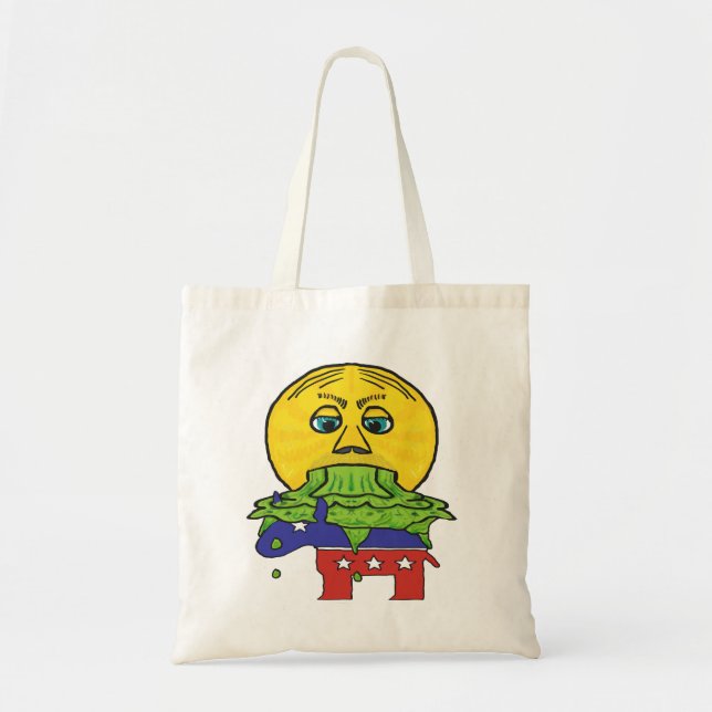 Anti Democrat Tote Bag (Front)