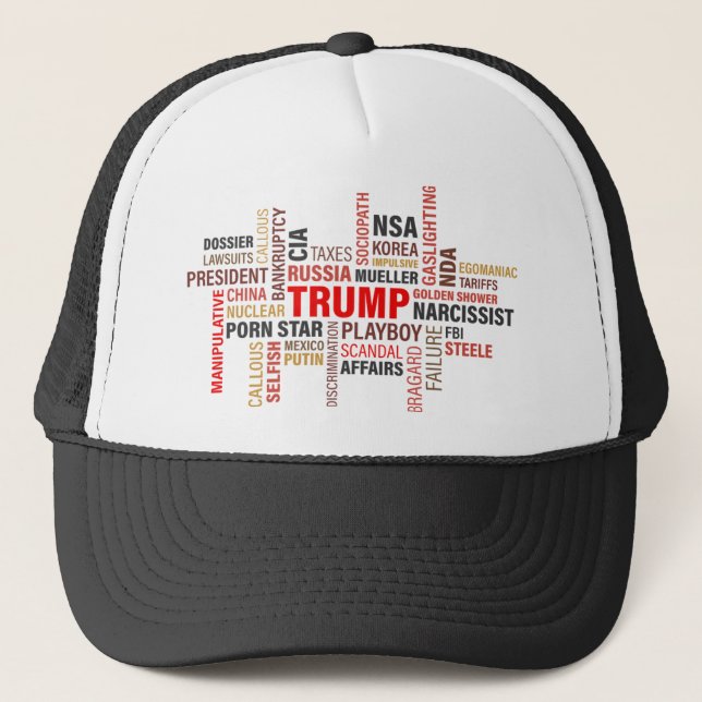 Anti Donald Trump 2020 Trucker Hat (Front)