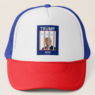 Anti Donald Trump 2024 Prison Trucker Hat