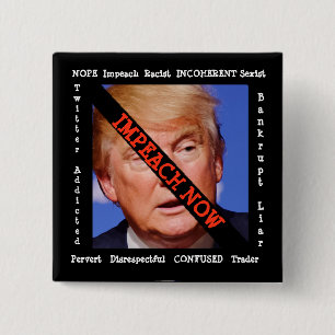 Anti Donald Trump Button