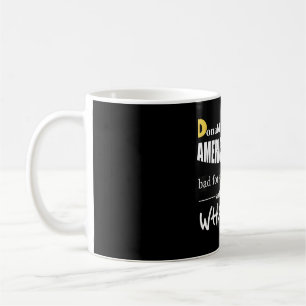 Anti Donald Trump is like American Cheese Women Coffee Mug