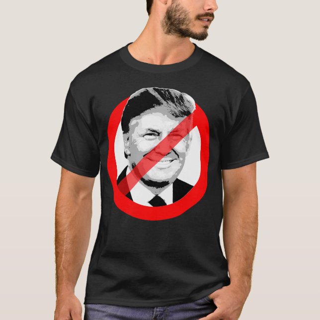 Anti-Donald Trump T-Shirt (Front)