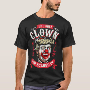 Anti Donald Trump T Shirt Funny Clown Resist Men W