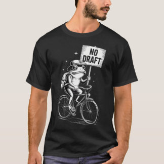 Anti Draught Selective Service No War Frog T-Shirt
