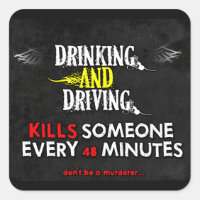 Anti-Drinking & Driving Stickers