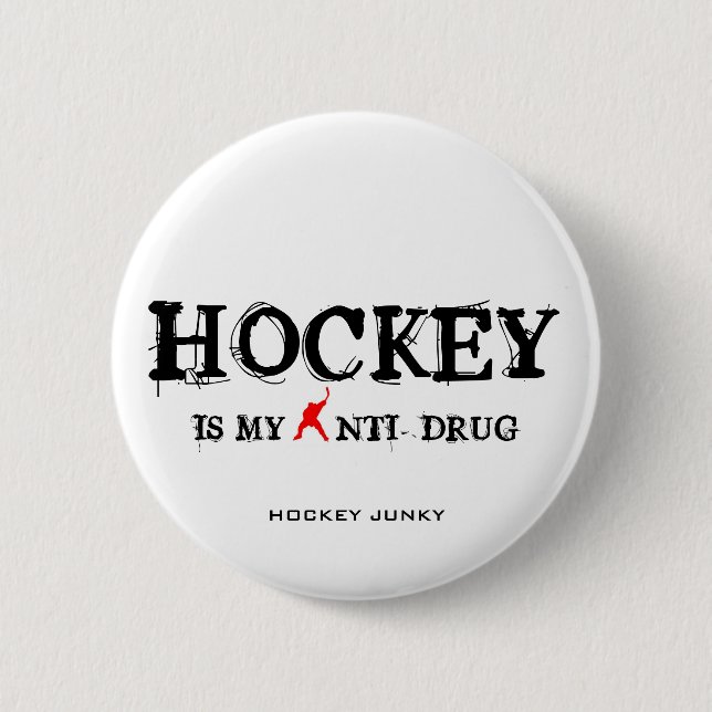 ANTI- DRUG 6 CM ROUND BADGE (Front)