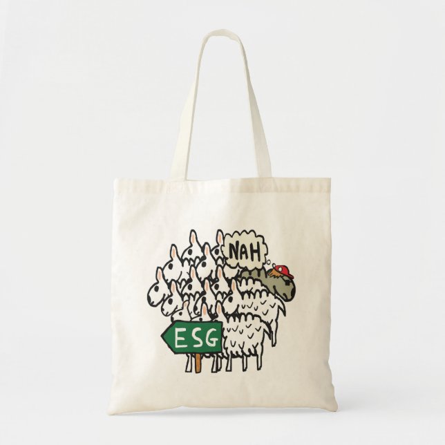 Anti ESG Tote Bag (Front)