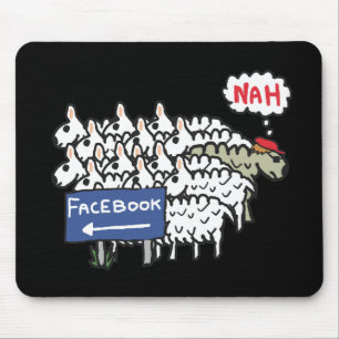 Anti Facebook Mouse Mat