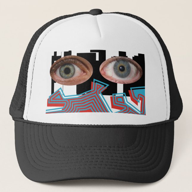Anti-Facial Recognition Hat 5 (Front)