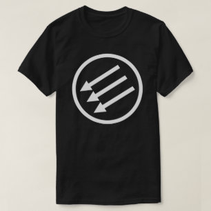 Anti-Fascism White Arrows T-Shirt