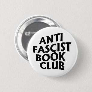 Anti Fascist Book Club 6 Cm Round Badge