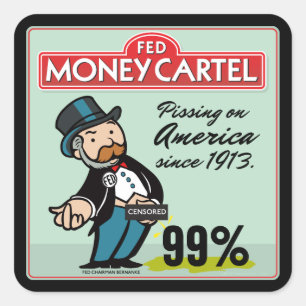 Anti Federal Reserve Sticker Set