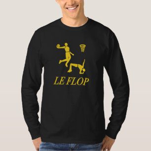 Anti Flopping Trending Leflop Fake Hurt Design T-Shirt