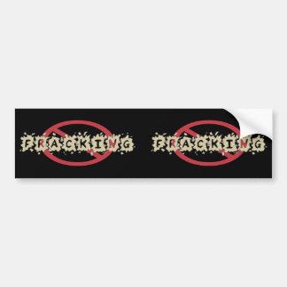 Anti Fracking Decals
