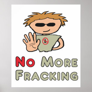Anti Fracking Poster