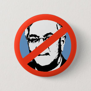ANTI-FRANK / Anti- Barney Frank 6 Cm Round Badge
