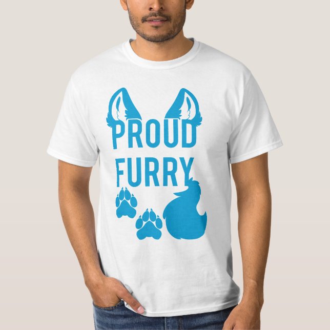 anti furry classic T-Shirt (Front)
