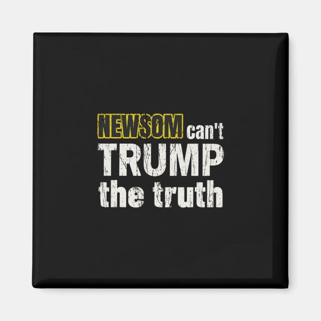 Anti Gavin Newsom  Magnet (Front)