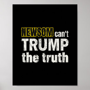 Anti Gavin Newsom Poster