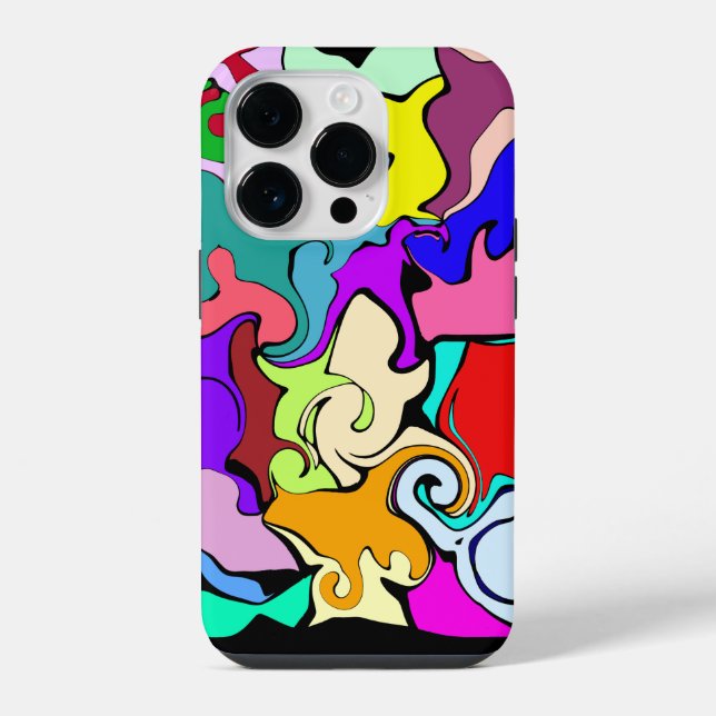 Anti-geometric variation iPhone case (Back)