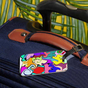 Anti-geometric variation luggage tag