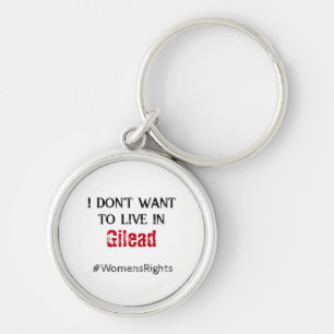 Anti Gilead Womens Rights Key Ring