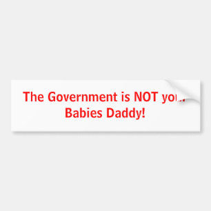 Anti Government Bumper Stickers