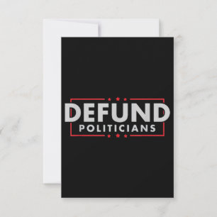 Anti-Government Political Card