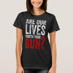 Anti Gun Awareness Day Wear Orange Enough End Gun T-Shirt