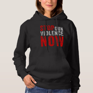 Anti Gun Awareness Day Wear Orange Stop Gun Violen Hoodie