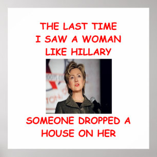 anti hillary 2016 poster
