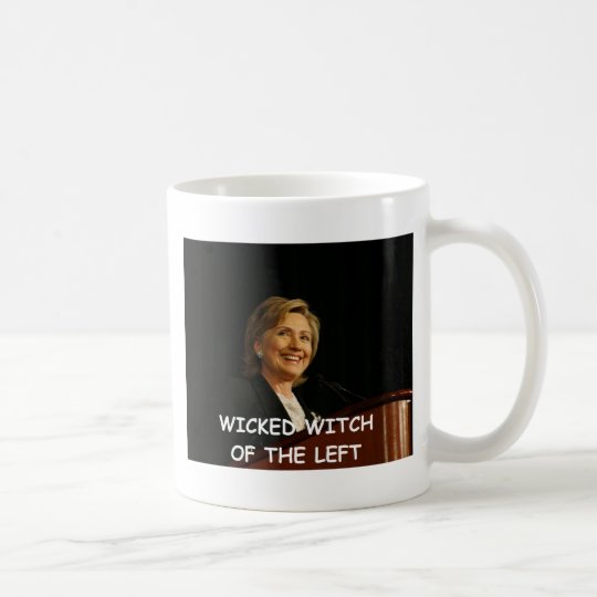 anti hillary clinton coffee mug