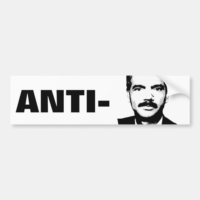 ANTI-HOLDER: ANTI-Eric Holder Bumper Sticker (Front)