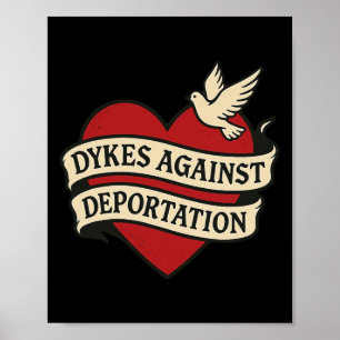 Anti Ice Deportation Protest Immigration Activist  Poster