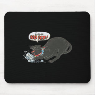 Anti Ice Pro Immigration Funny Cat Political  Mouse Mat