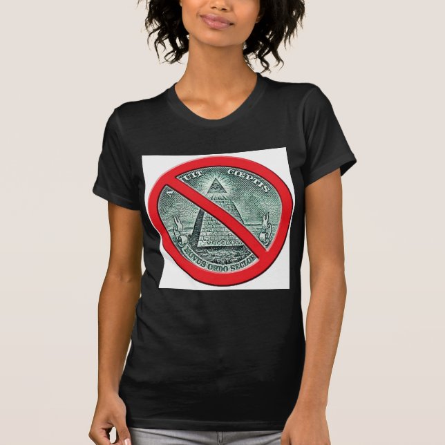 Anti Illuminati T shirt (Front)
