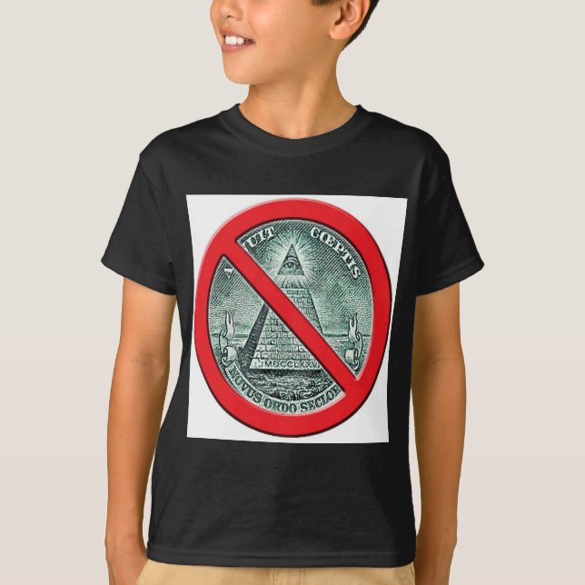 Anti Illuminati T shirt (Front)