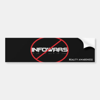 Anti-Infowars Bumper Sticker