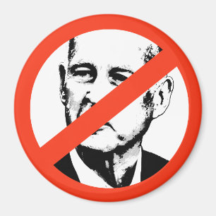 ANTI-JERRY BROWN MAGNET