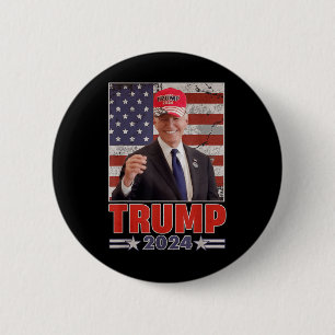 Anti Joe Biden Funny Conservative Donald Trump 2 6 Cm Round Badge