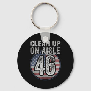 Anti Joe Biden Trump 2024 Back America Clean Up On Key Ring