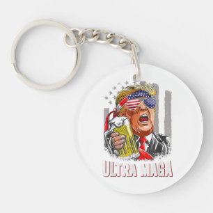 Anti Joe Biden Ultra Maga Key Ring