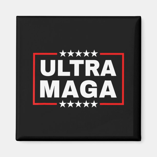 Anti Joe Biden Ultra Maga  Magnet (Front)
