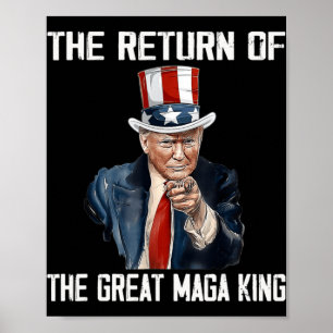 Anti Joe Biden Ultra Maga The Return Of The Great  Poster