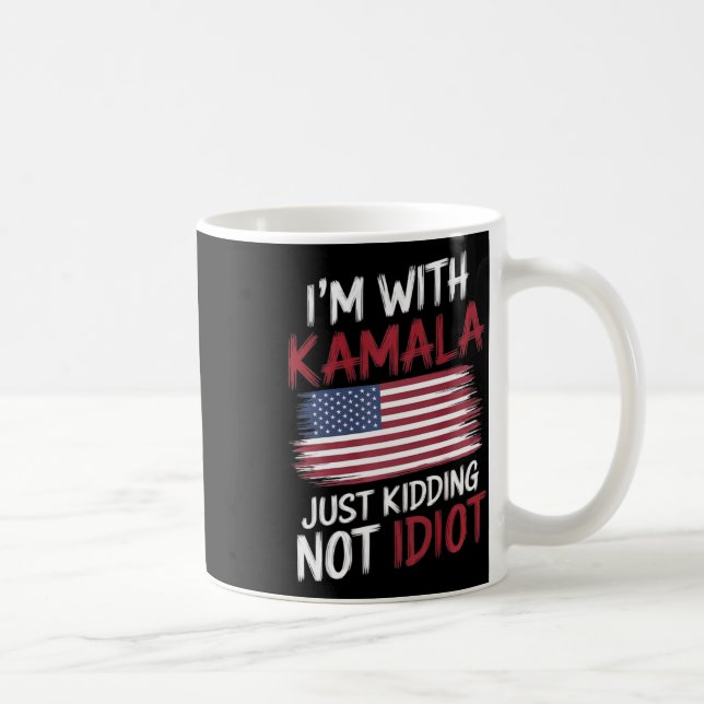 Anti Kamala Harris Election Shirt Republican Polit Coffee Mug (Right)