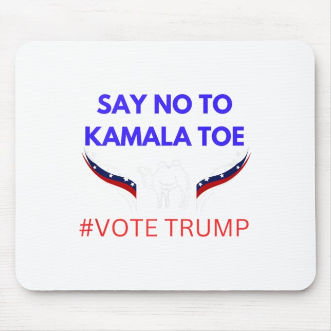 Anti Kamala Harris  Mouse Mat (Front)